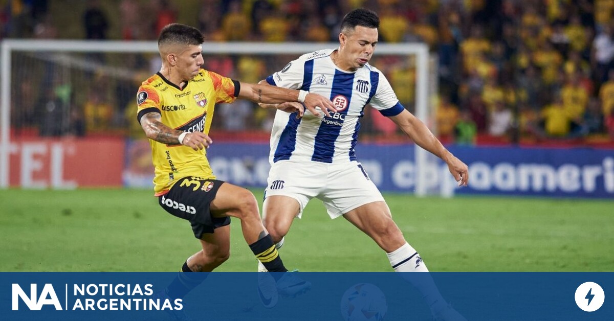 Talleres rescató un punto ante Barcelona en la Copa Libertadores y es líder de su grupo