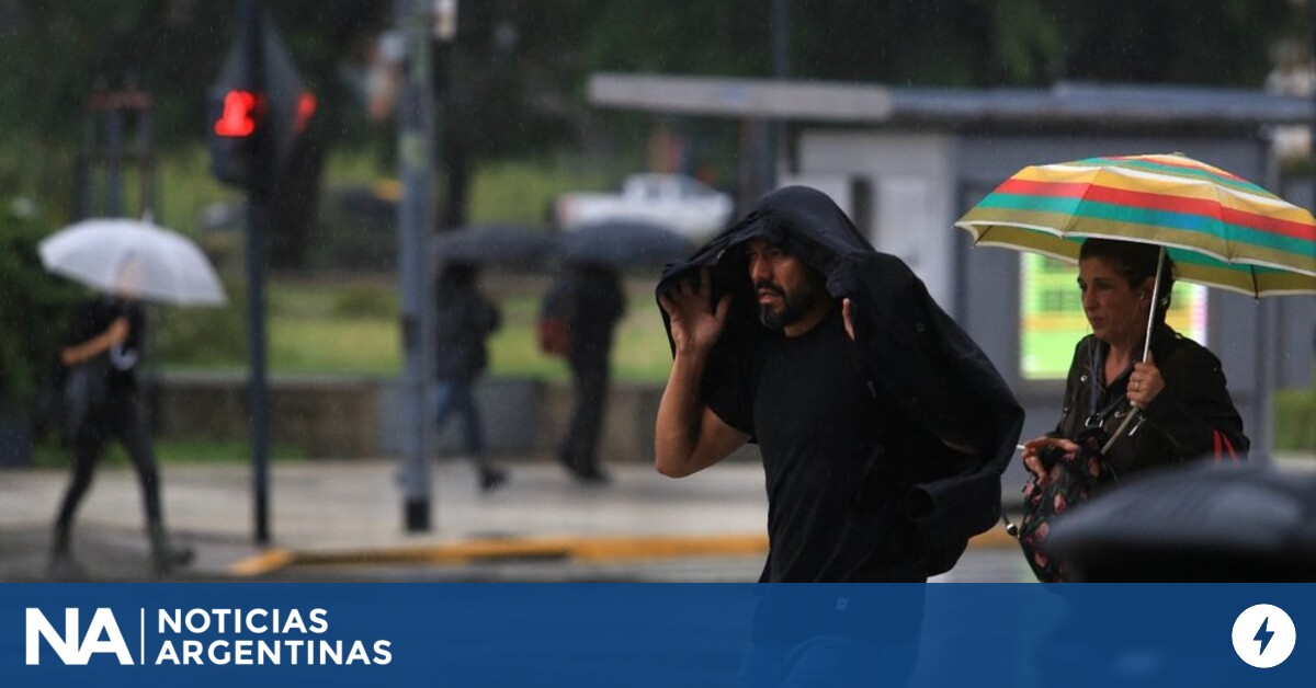 EN VIVO: mapa de las lluvias este domingo en el AMBA