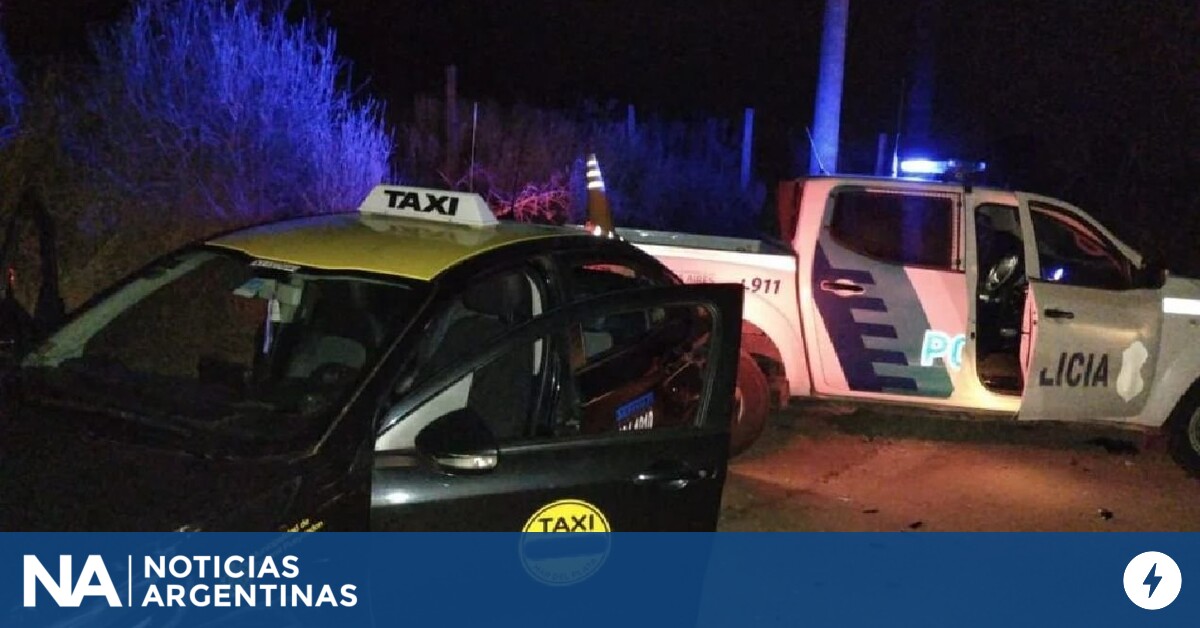  Un adolescente de 15 años robó un taxi, lo chocó contra un patrullero y fue detenido