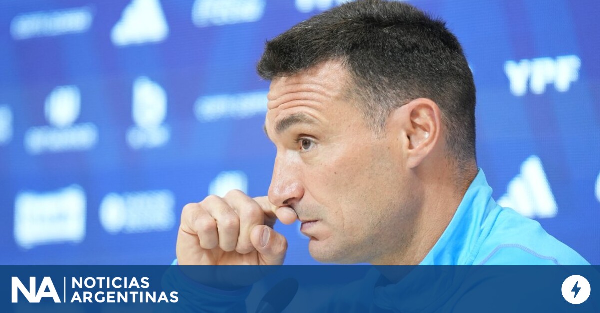 Scaloni dijo que tras el partido ante Guatemala dará la lista para la Copa América