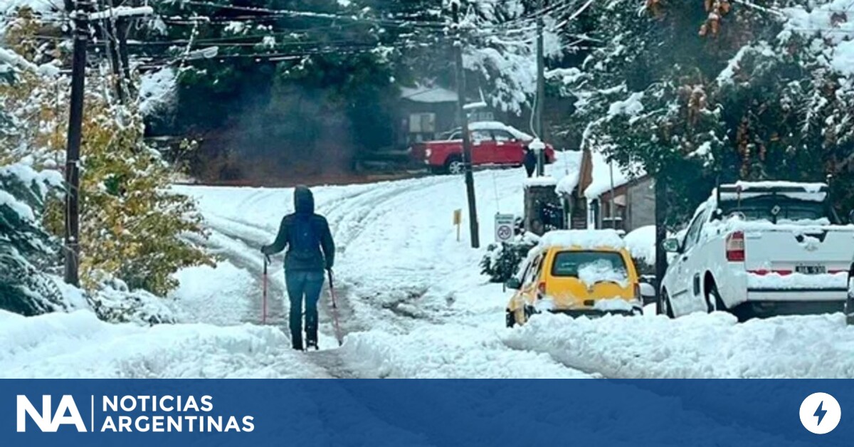 Alerta hoy por nieve: cinco provincias afectadas