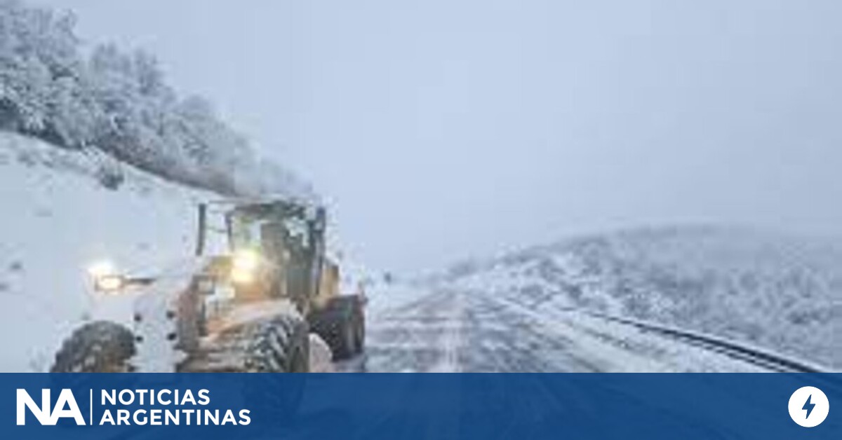 Alerta hoy por nieve: dos provincias afectadas