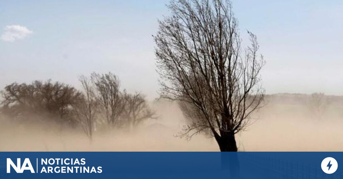 Alerta meteorológica hoy por viento fuerte: diez provincias afectadas