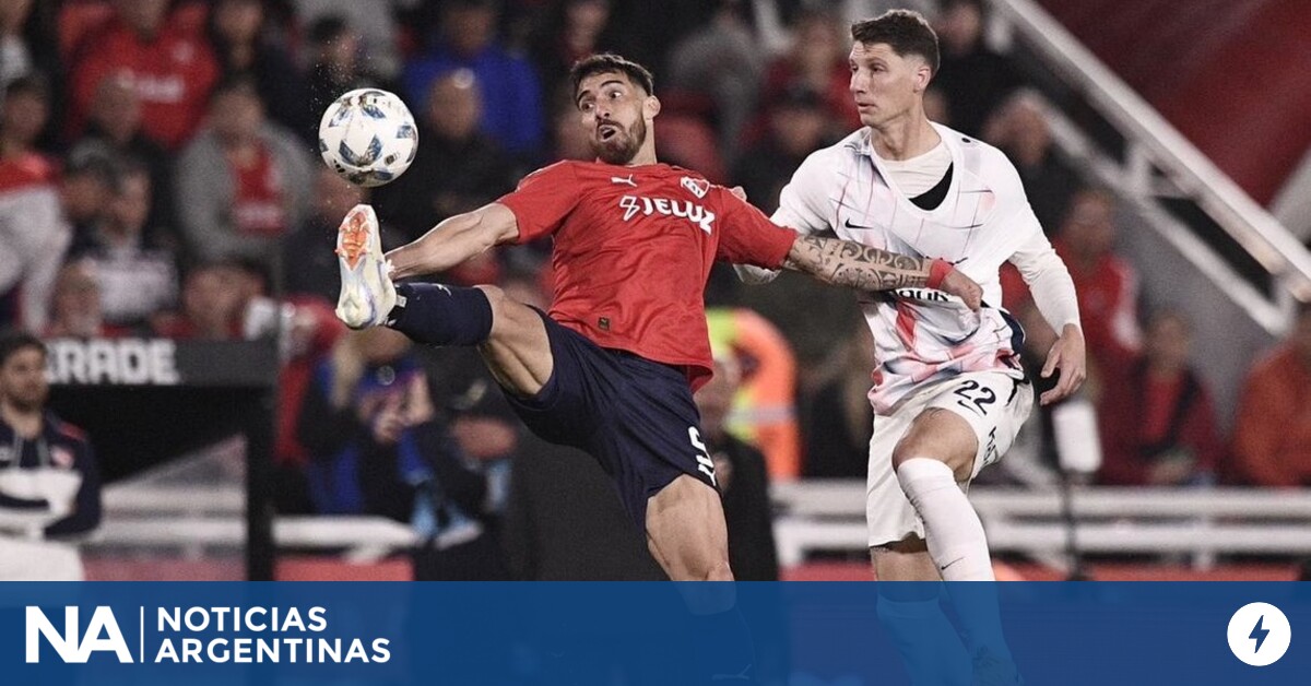 Independiente y San Lorenzo empataron por la Liga Profesional con los