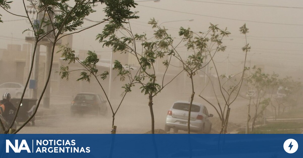 Alerta meteorológica hoy por viento fuerte: tres provincias afectadas