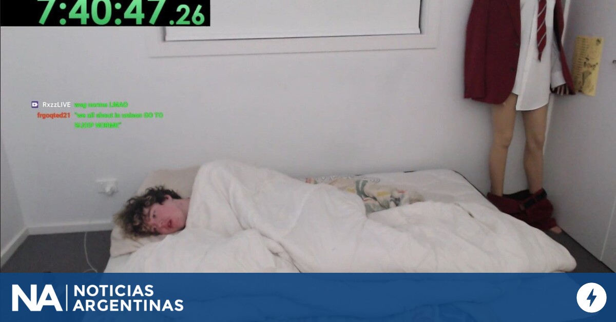 Polémica viral: el youtuber Norme realizó un desafío por el que estuvo 12 días sin dormir