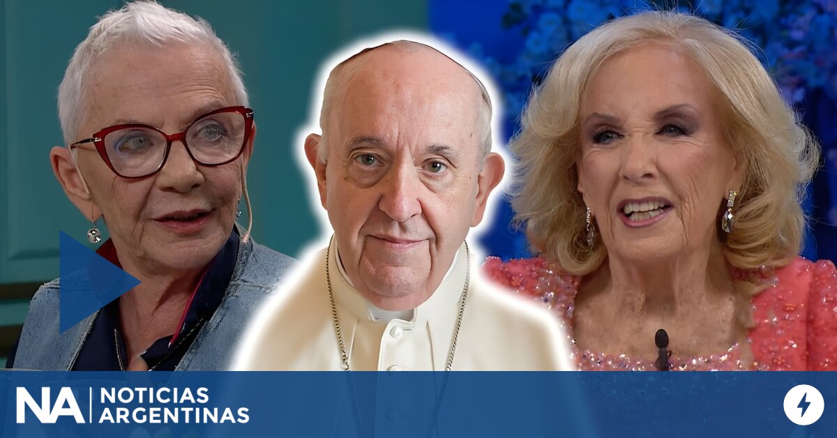 Alicia Barrios, muy amiga del Papa Francisco, le acercó un mensaje de Su Santidad para Mirtha Legrand