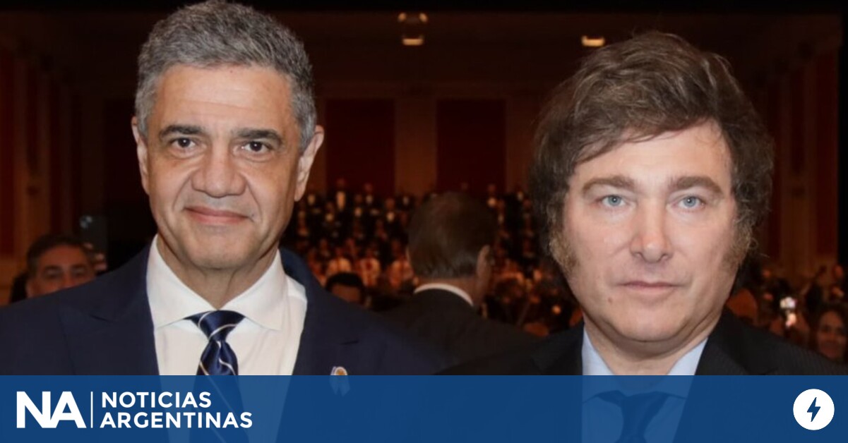 Milei recibe a Jorge Macri por el traspaso de las líneas de colectivos