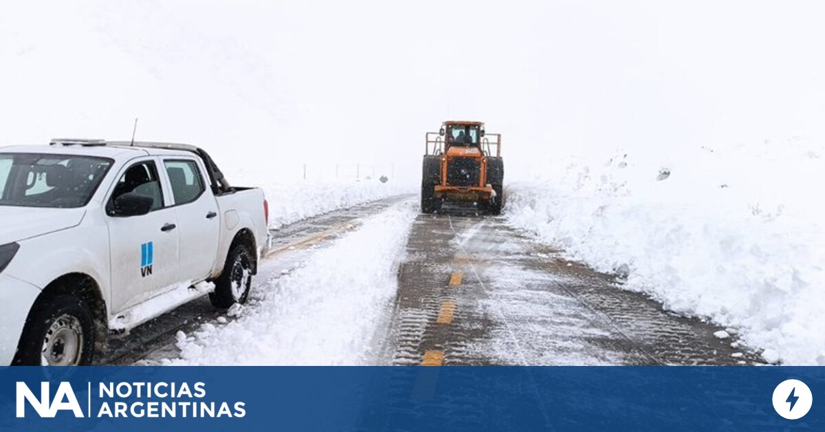 Alerta hoy por nieve en una provincia: las recomendaciones