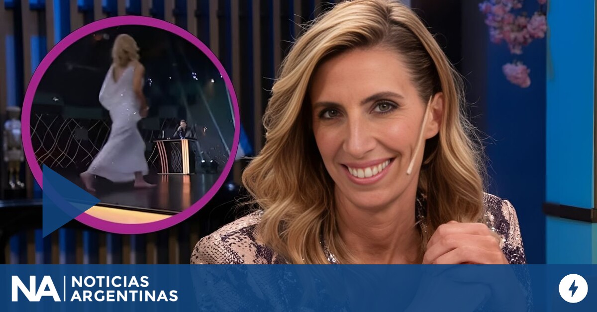 Luciana Geuna le contó a Mirtha Legrand por qué recibió el Martín Fierro descalza: quién creía que lo ganaba