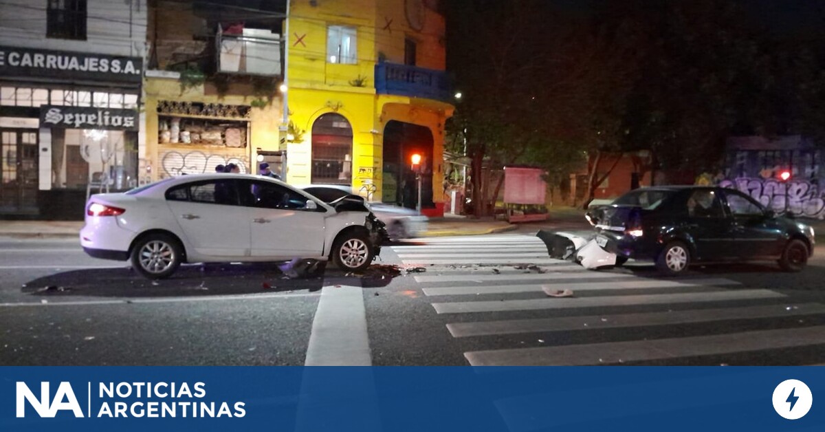 Choque en Palermo: hay dos heridos 