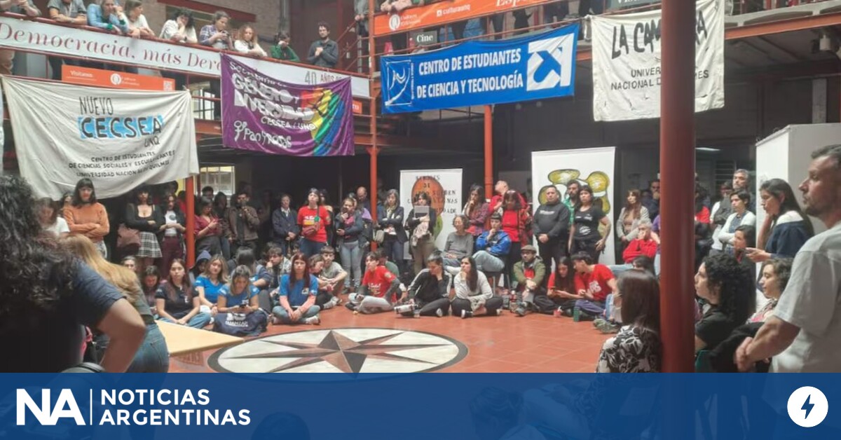 Denuncian en la Universidad de Quilmes que libertarios atacaron a estudiantes con gas pimienta