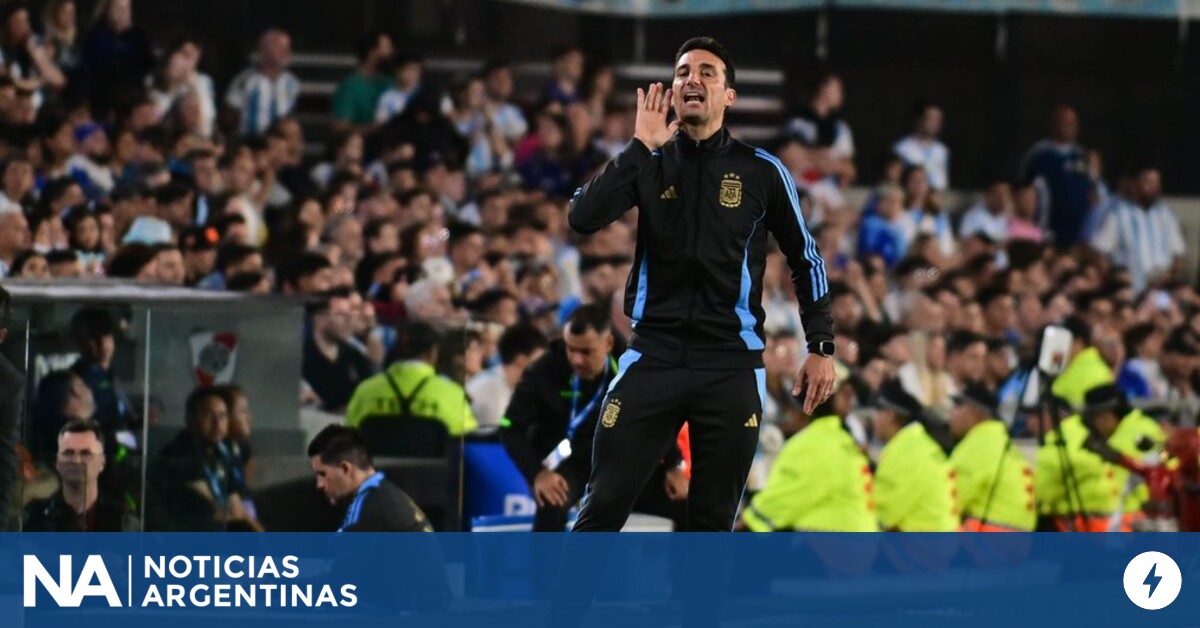 Lionel Scaloni: “No era un partido fácil”