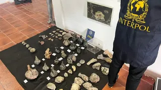 Se recuperaron más de 60 piezas arqueológicas de origen peruano y prehispánico que estaban de manera ilegal en el Museo del Ovni