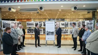 Con participación de NA inauguran muestra para conmemorar los 40 años de democracia en el aeropuerto de Ezeiza