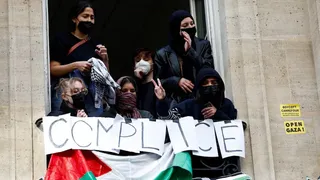Las protestas de universitarios contra la guerra en Gaza se extendieron a Francia